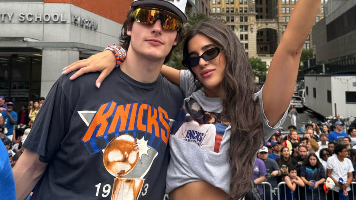 Swimsuit Photo Of Tyler Kolek's Girlfriend Causes Stir After Knicks Parade