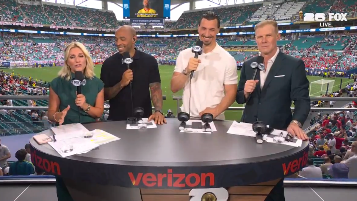 Alexi Lalas Had To Console Rebecca Lowe After England's Crushing Loss