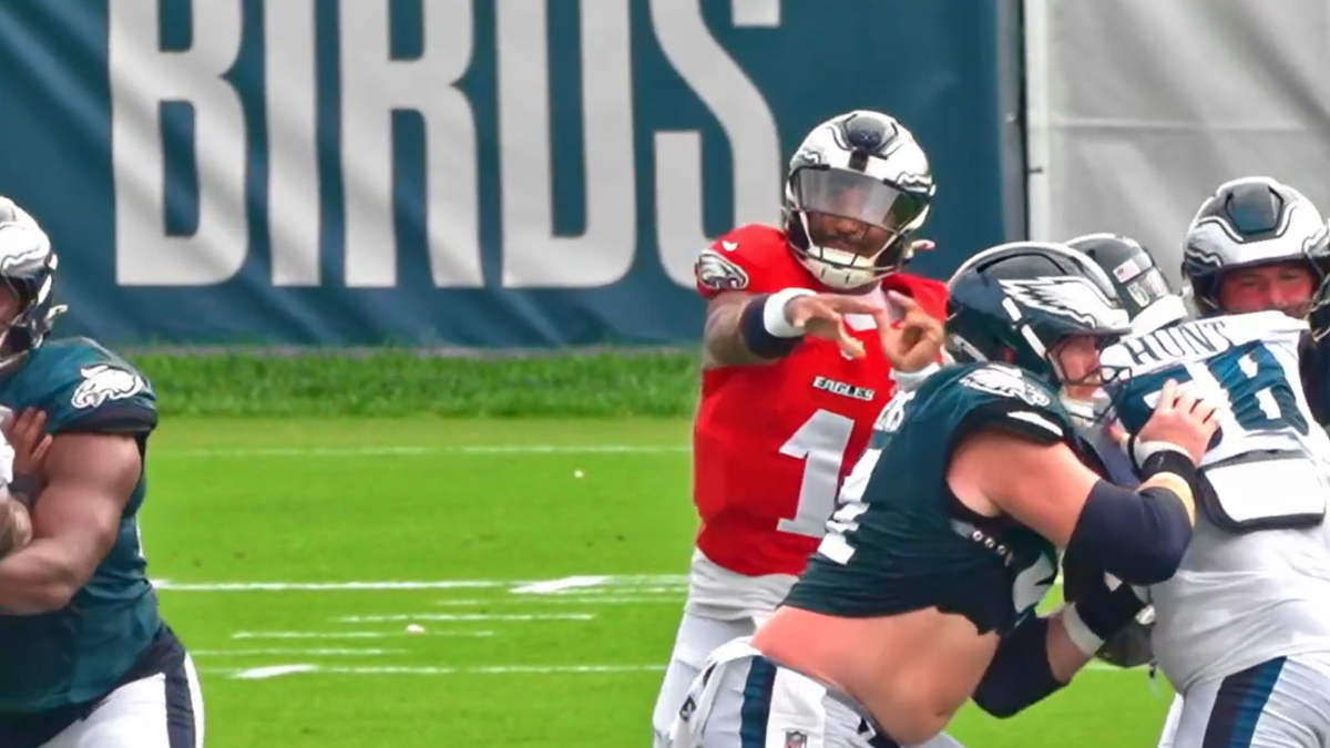 Eagles Accused Of Exposing Jalen Hurts In Training Camp Video