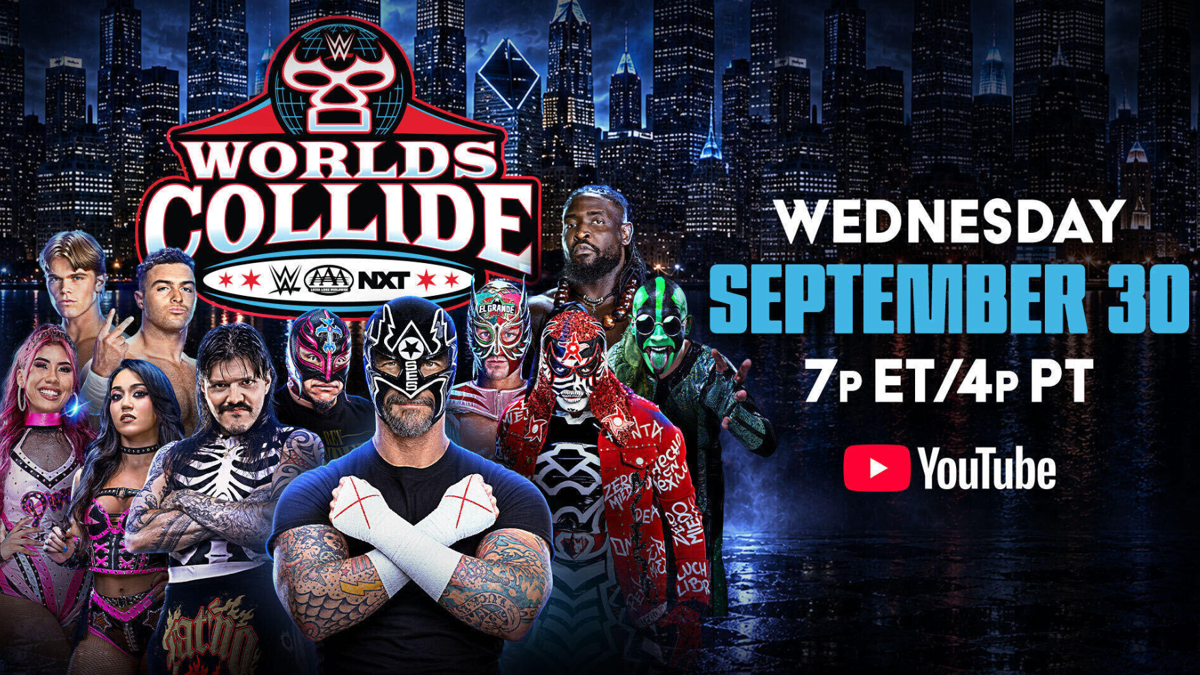 WWE Worlds Collide Airs Opposite AEW’s Tribute to PAC Tonight