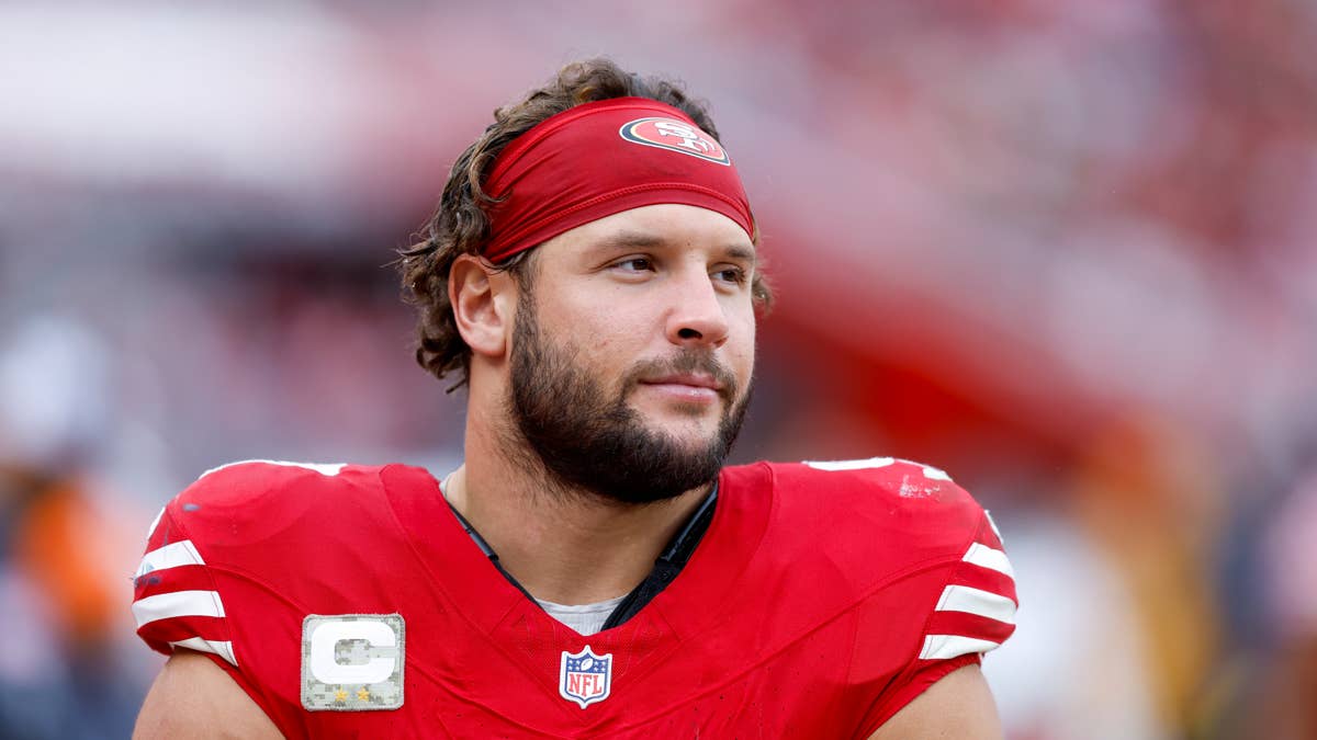49ers Star Nick Bosa Is Currently Week-To-Week