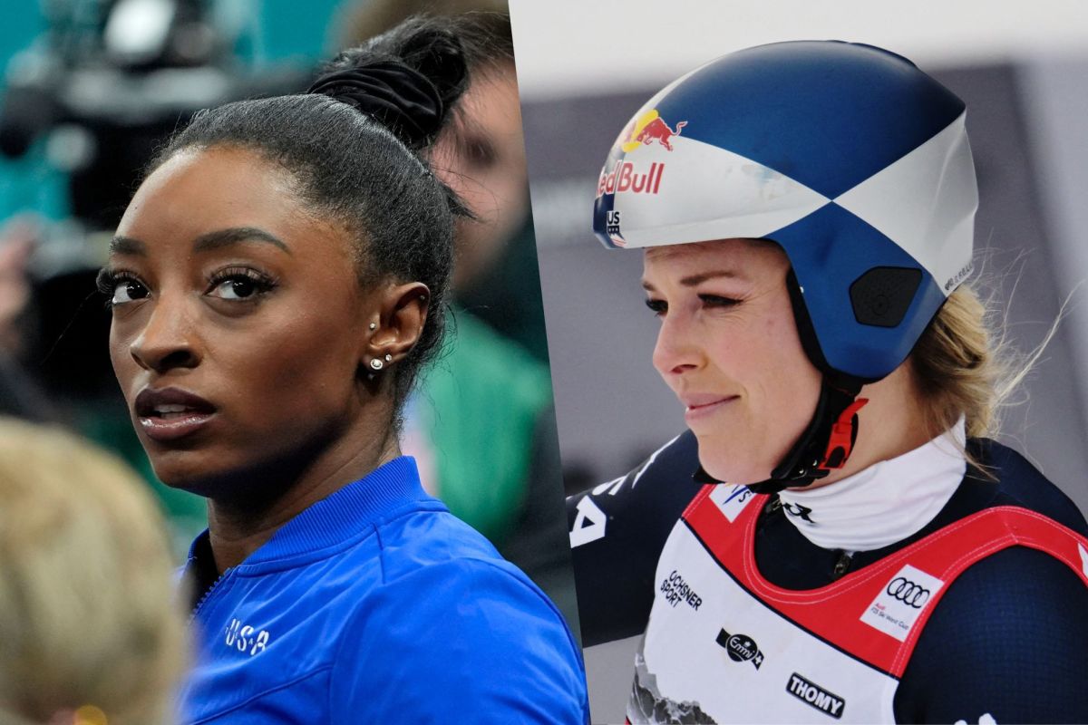 Simone Biles, Olympic Stars Rally Behind Lindsey Vonn After Injury