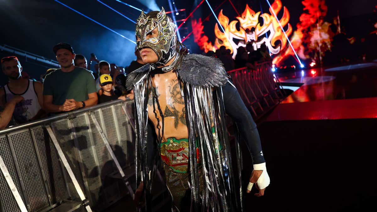 Rey Fenix’s Journey From AEW Star to WWE World Title Tournament