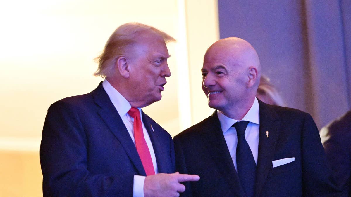 President Trump Takes Playful Shot At FIFA Corruption Before World Cup Final