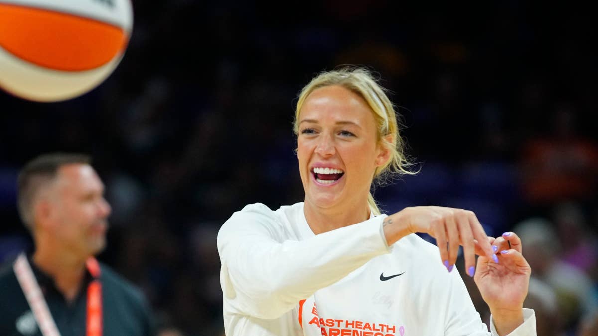 Sophie Cunningham Had a Special Guest for Fever Road Trip