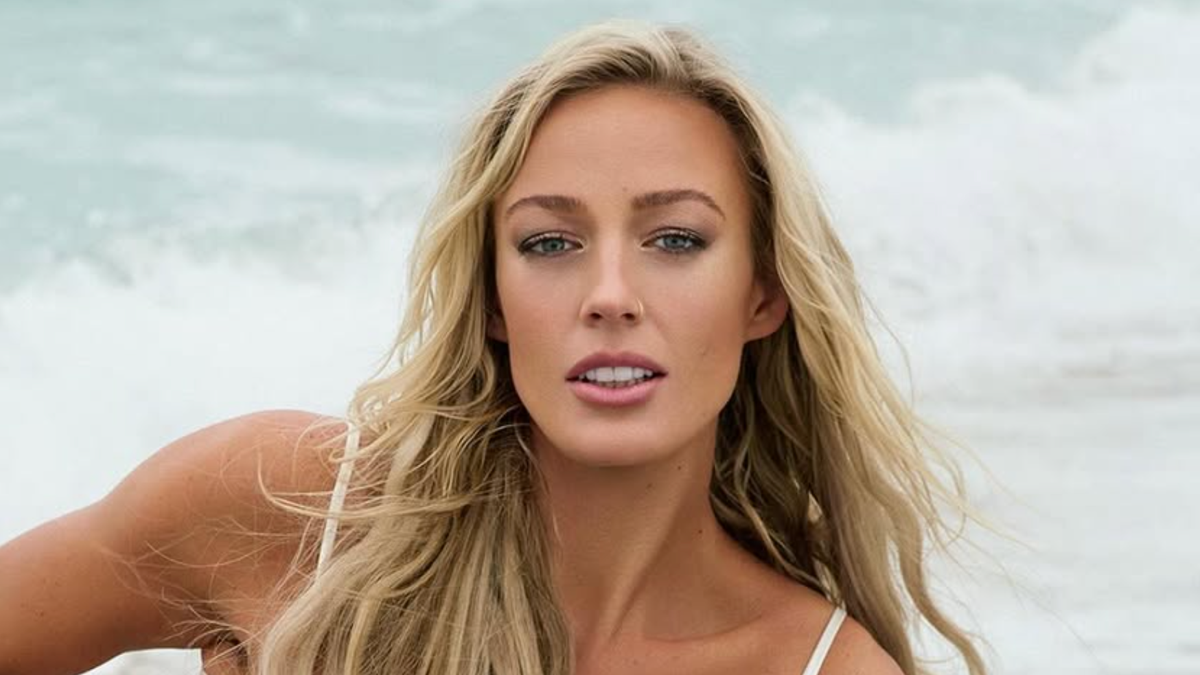Sophie Cunningham Taunts Critics With 'Tiny' White Swimsuit Photo