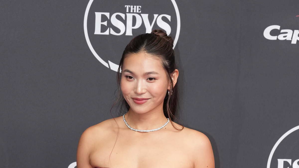 U.S. Olympian Chloe Kim Stuns In Breathtaking White Dress
