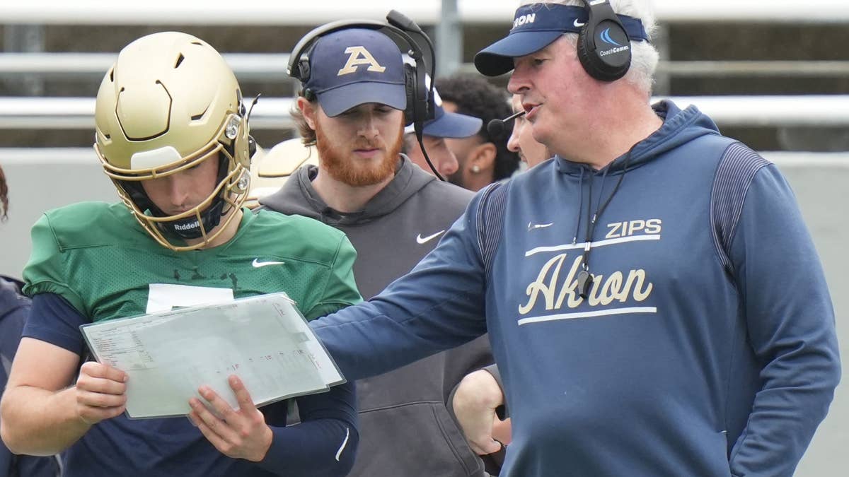 Think You Can Dial Up an Opening Touchdown Drive for Akron? It's Been a While.