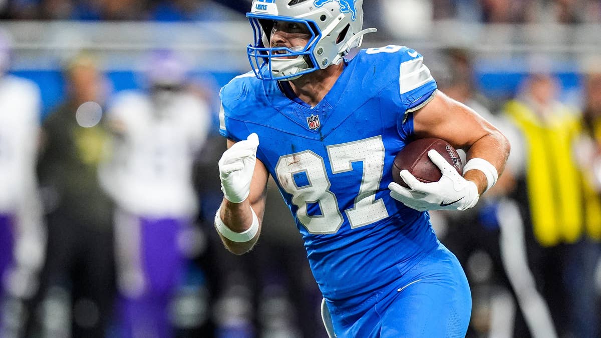 Lions' Sam LaPorta Lands in Familiar Spot in Latest NFL Tight End Rankings