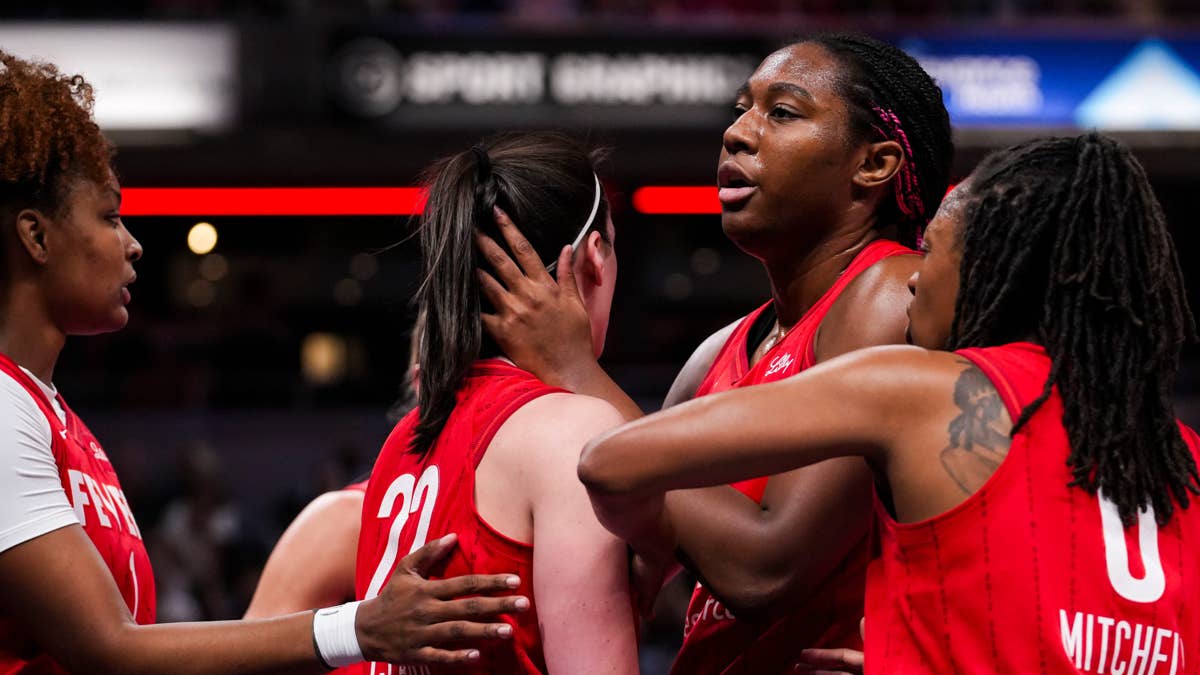 Aliyah Boston Made Sure Caitlin Clark Stayed Out of Trouble in Fever Game