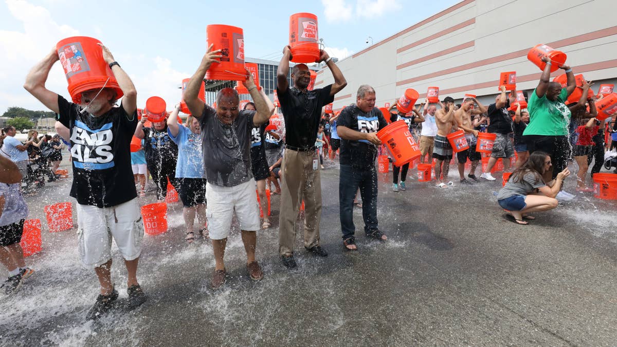Former NFL Star Chris Johnson Is Bringing 'Ice Bucket Challenge' Back