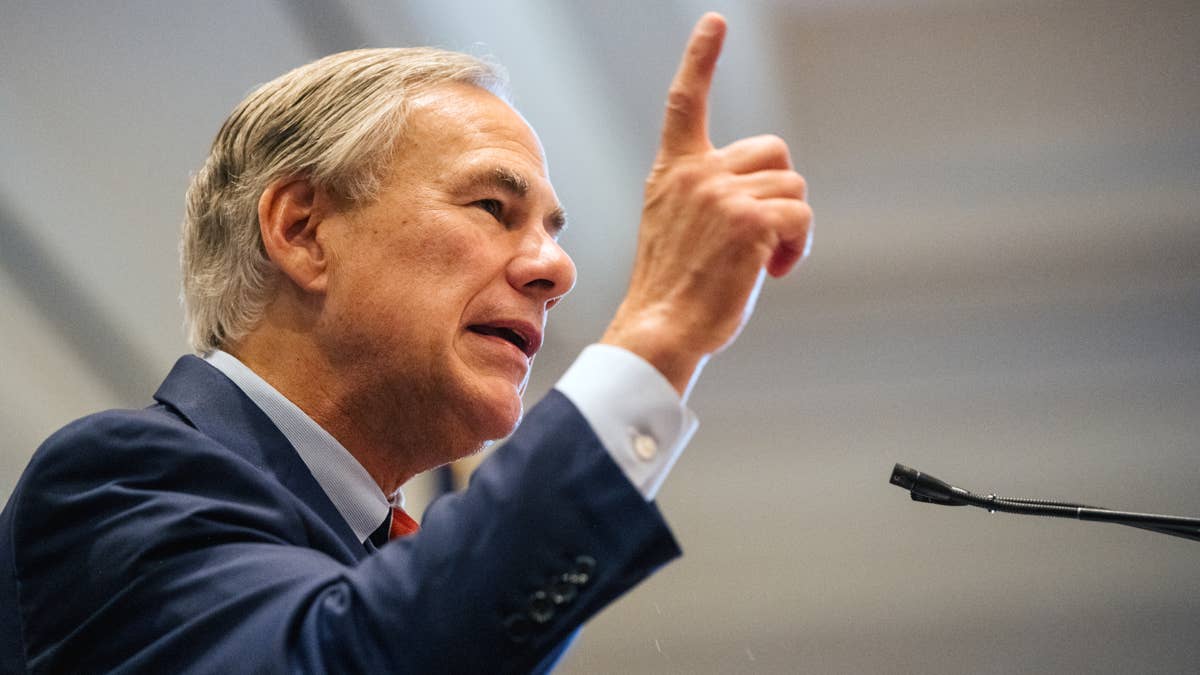 Texas Gov. Greg Abbott Taunts New York Before NBA Finals