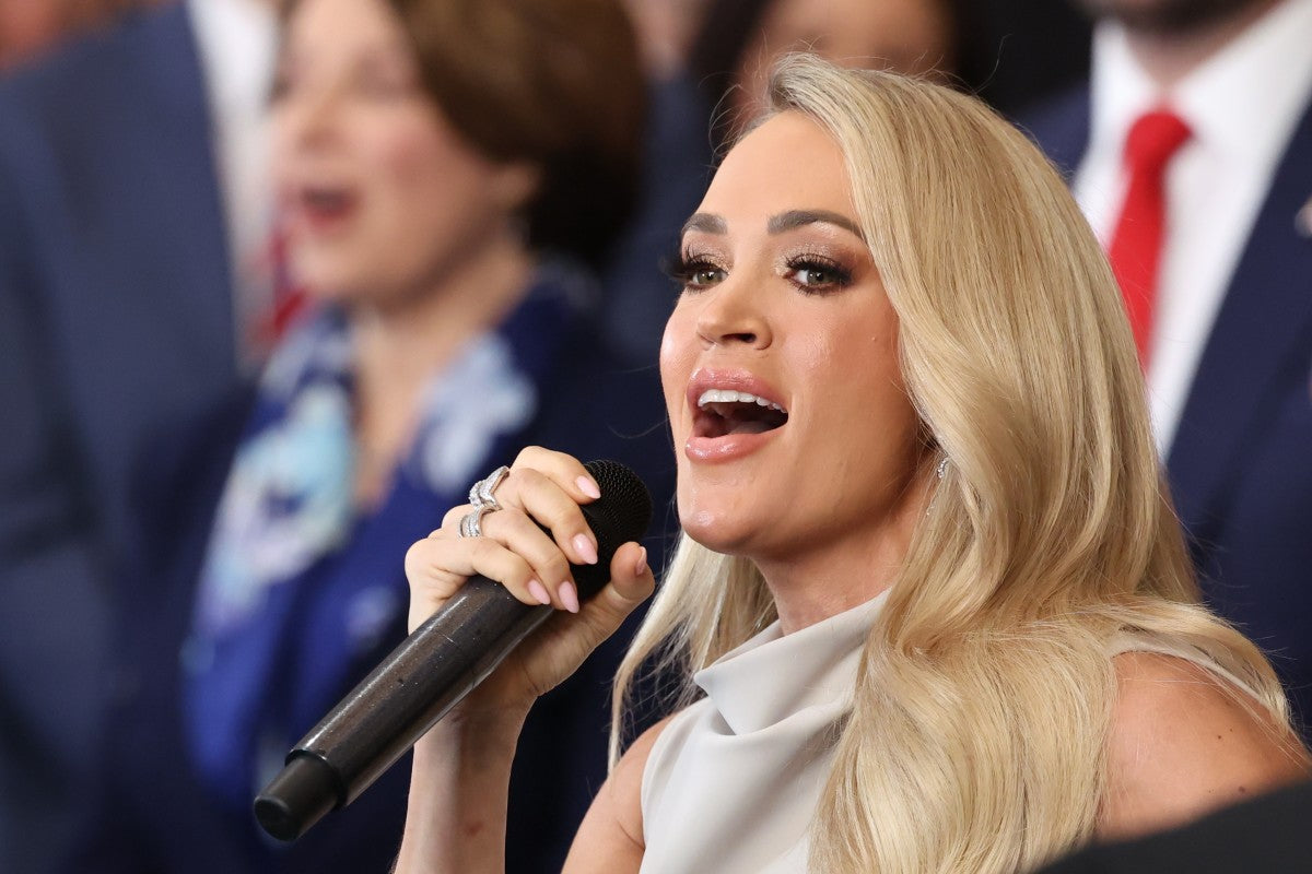 'Sunday Night Football' Star Carrie Underwood Responds To Getting Booed