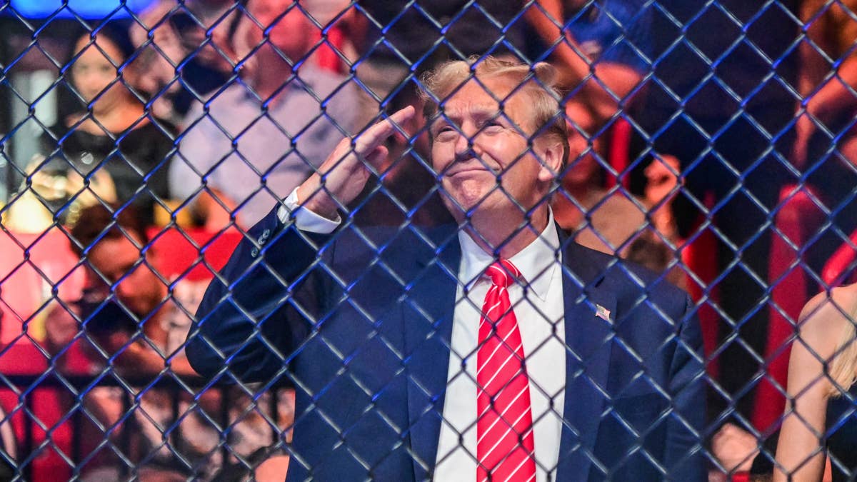 President Trump Hints At Keeping White House's UFC Arena