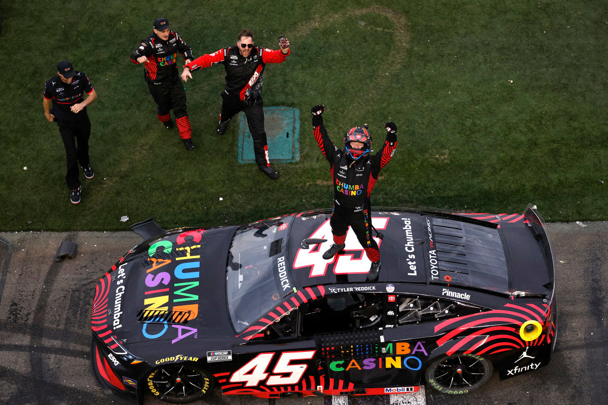 Tyler Reddick 'Speechless' After Thrilling Daytona 500 Finish