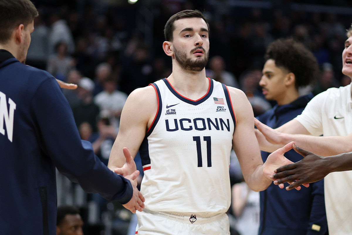 NCAA Sends Alex Karaban Message After UConn-Michigan