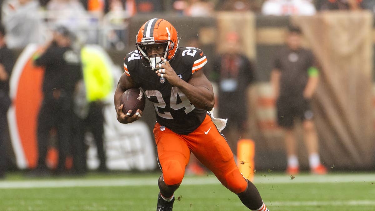 Running Back Nick Chubb to Sign 1-Day Contract Friday, Retire With Browns