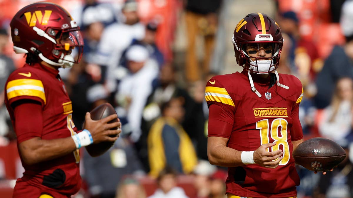 Marcus Mariota Has Been Coaching Jayden Daniels Through the Fallout From the Giants Tie