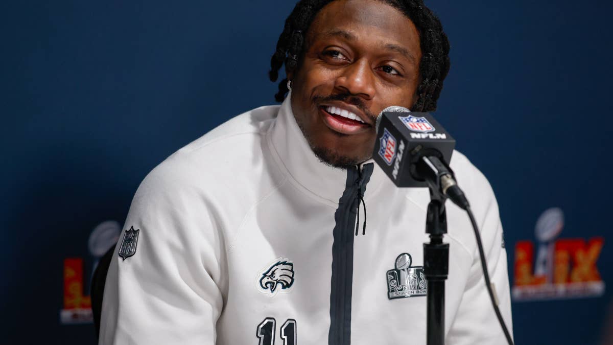 A.J. Brown Sends Message to Eagles During Patriots Joint Practice