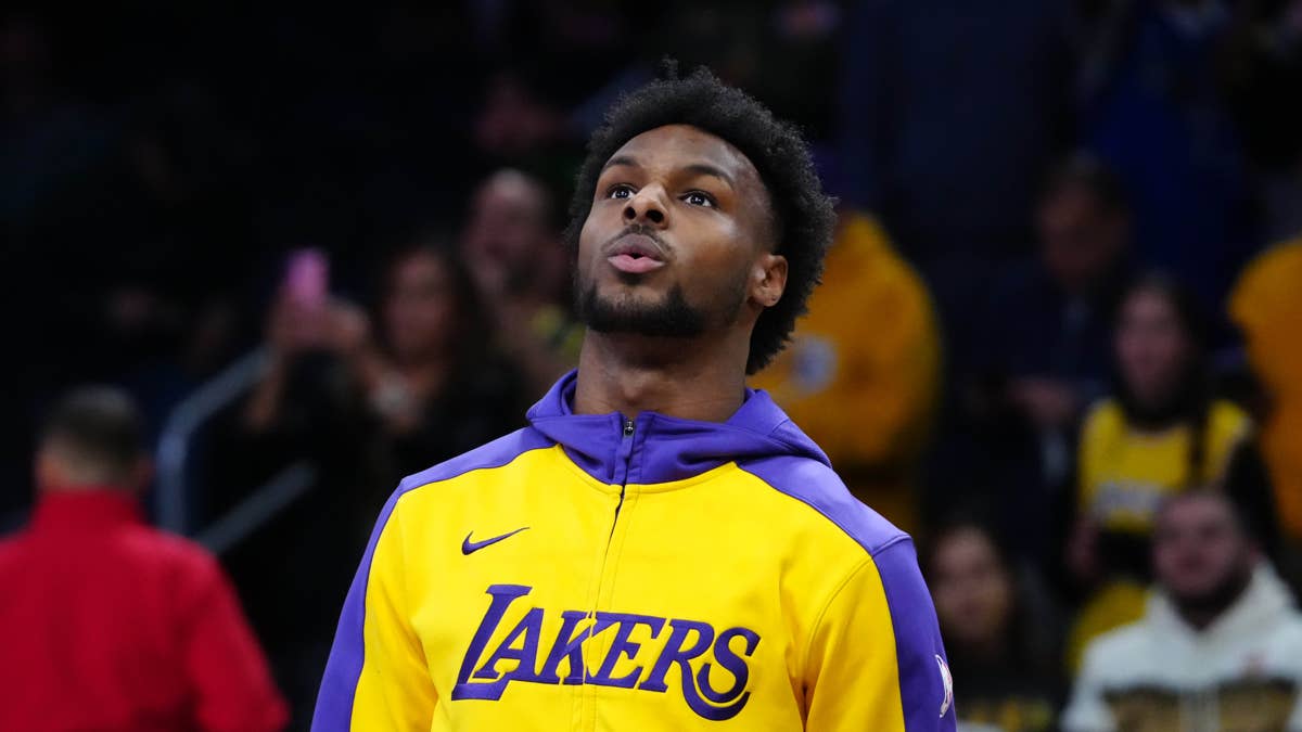 Bronny James Was Asked Where LeBron Is Heading In Free Agency