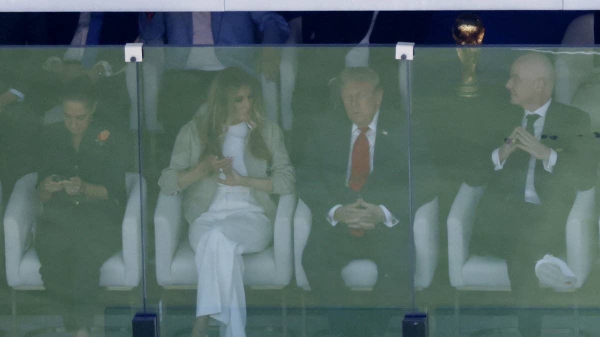 Melania Trump's World Cup Final Outfit Cost Nearly $3,000