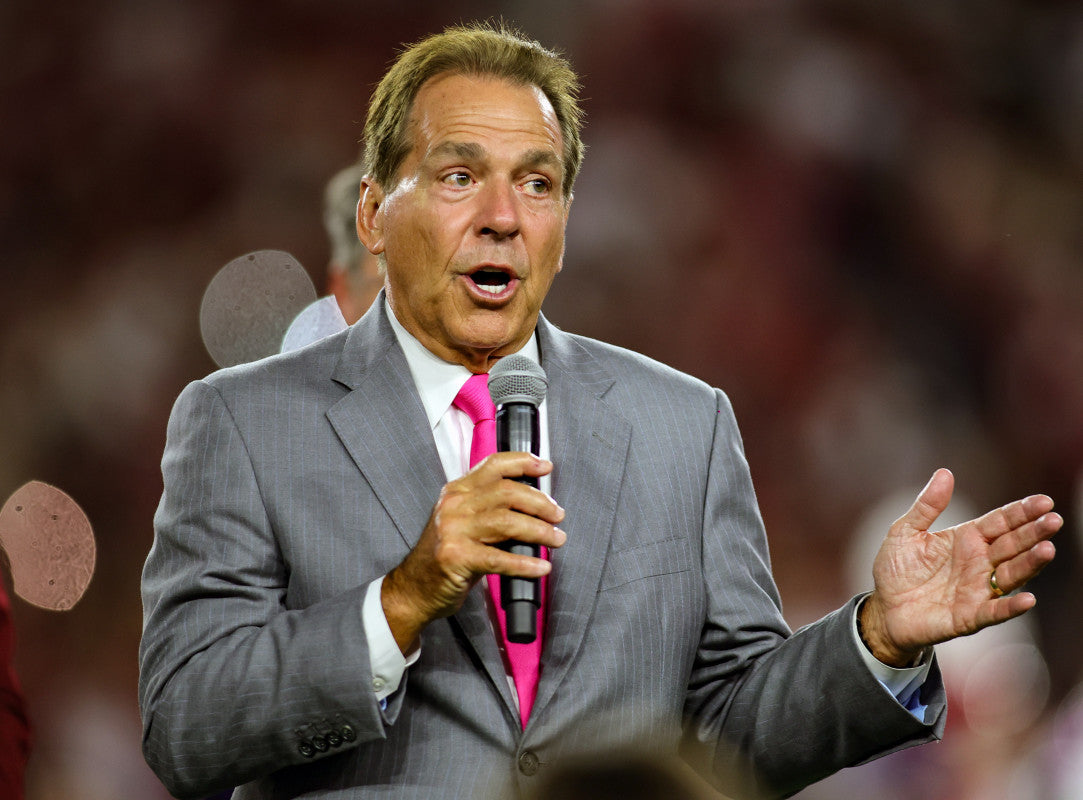 Nick Saban Praises U.S. President Donald Trump