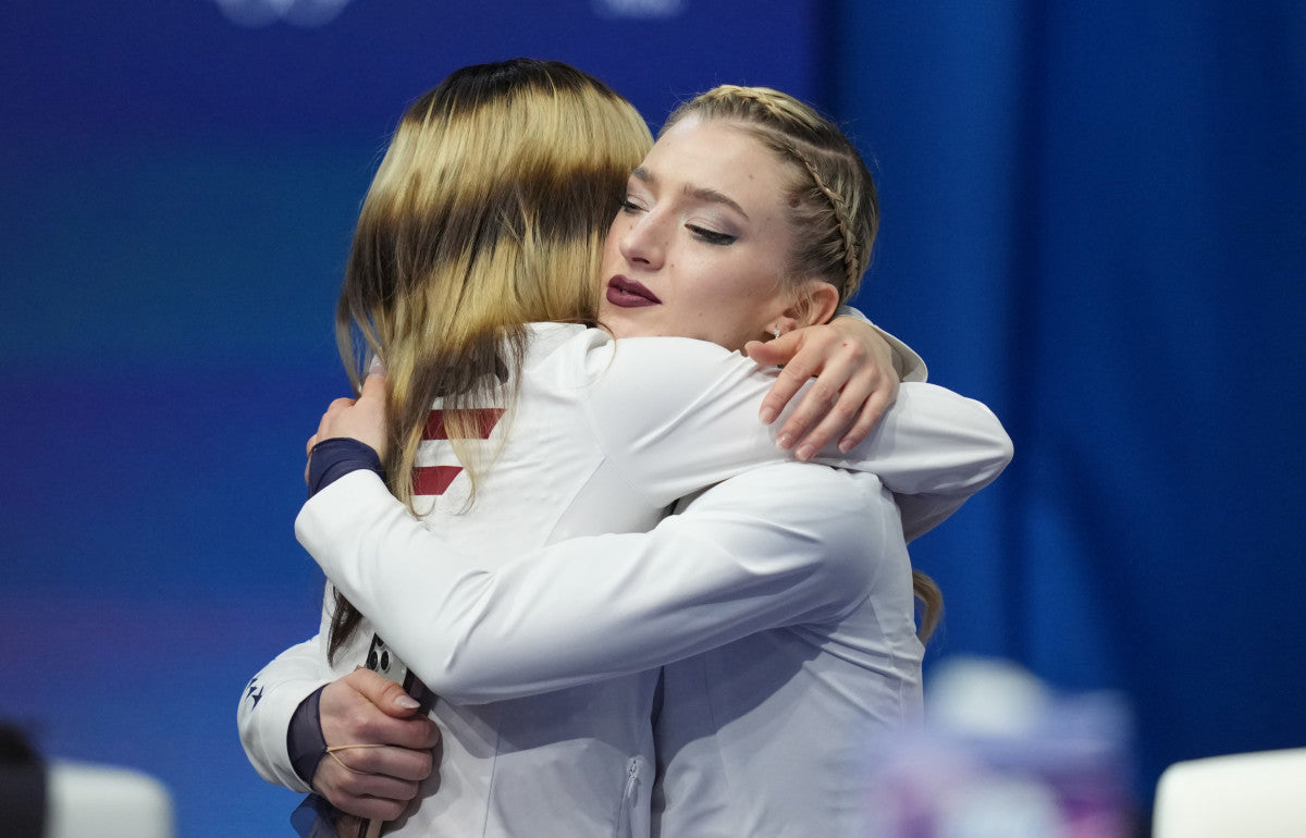 U.S. Figure Skater Amber Glenn Addresses Mistake in Winter Olympics