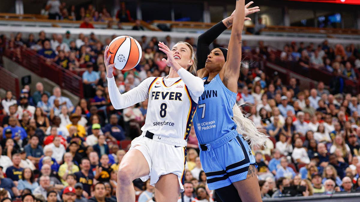 Sophie Cunningham's Ex-Teammate, Sydney Colson, Celebrates Hard Foul on Fever Guard