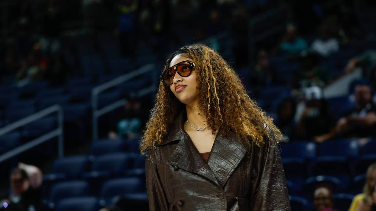 Indiana Fever Rookie Reacts to Angel Reese Announcement