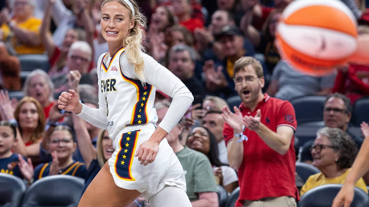 Fever Fans Loved Sophie Cunningham's Celebration After Win vs. Wings