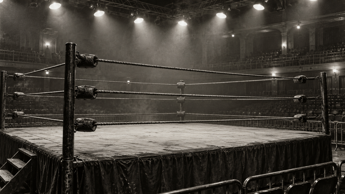Baron von Raschke Wrestling Match, 86 Years Old