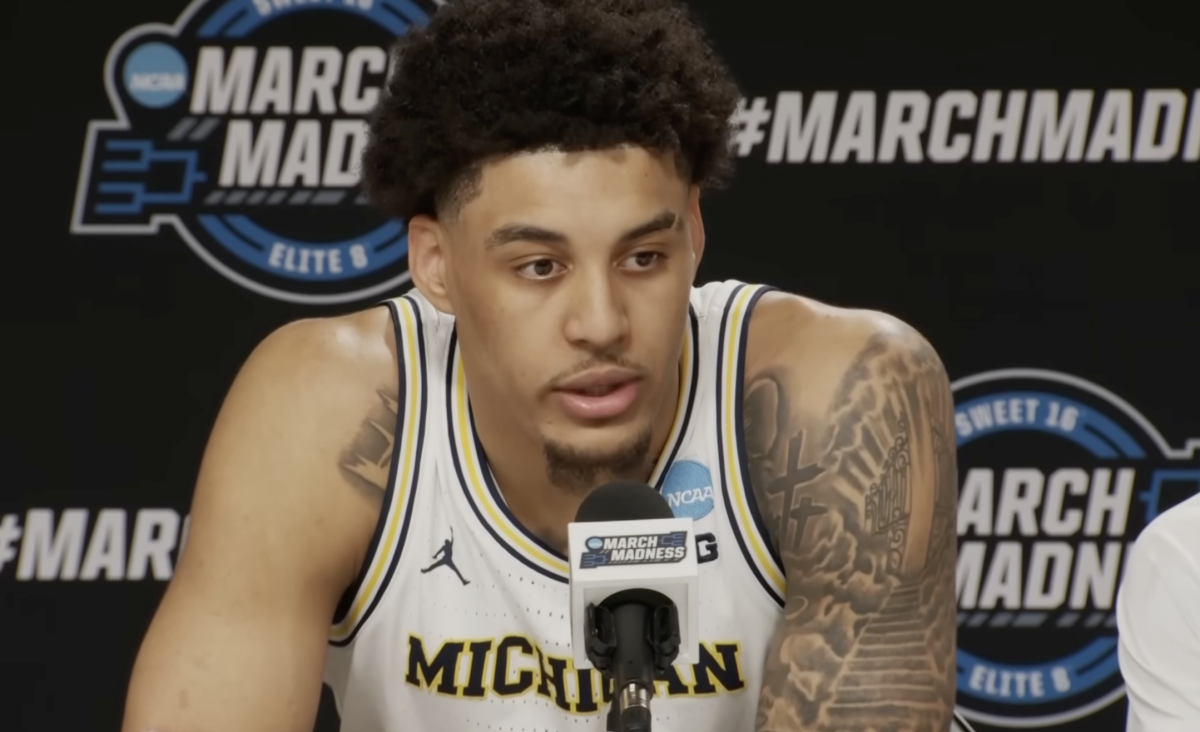 Michigan Announces Yaxel Lendeborg's Status For National Title Game Monday Night