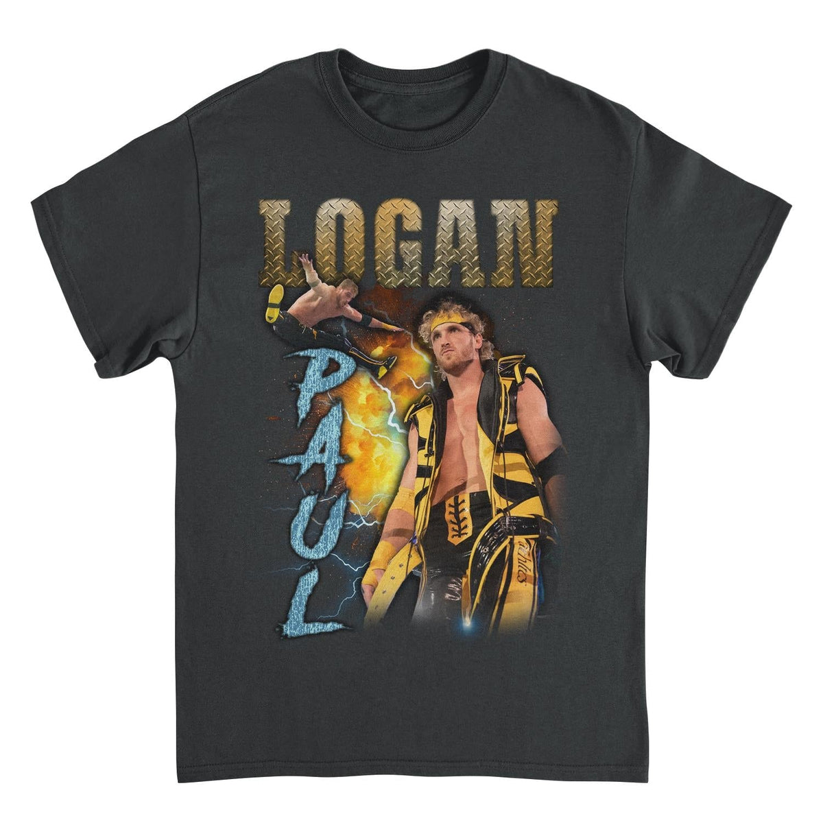 WWE Logan Black T-Shirt 1