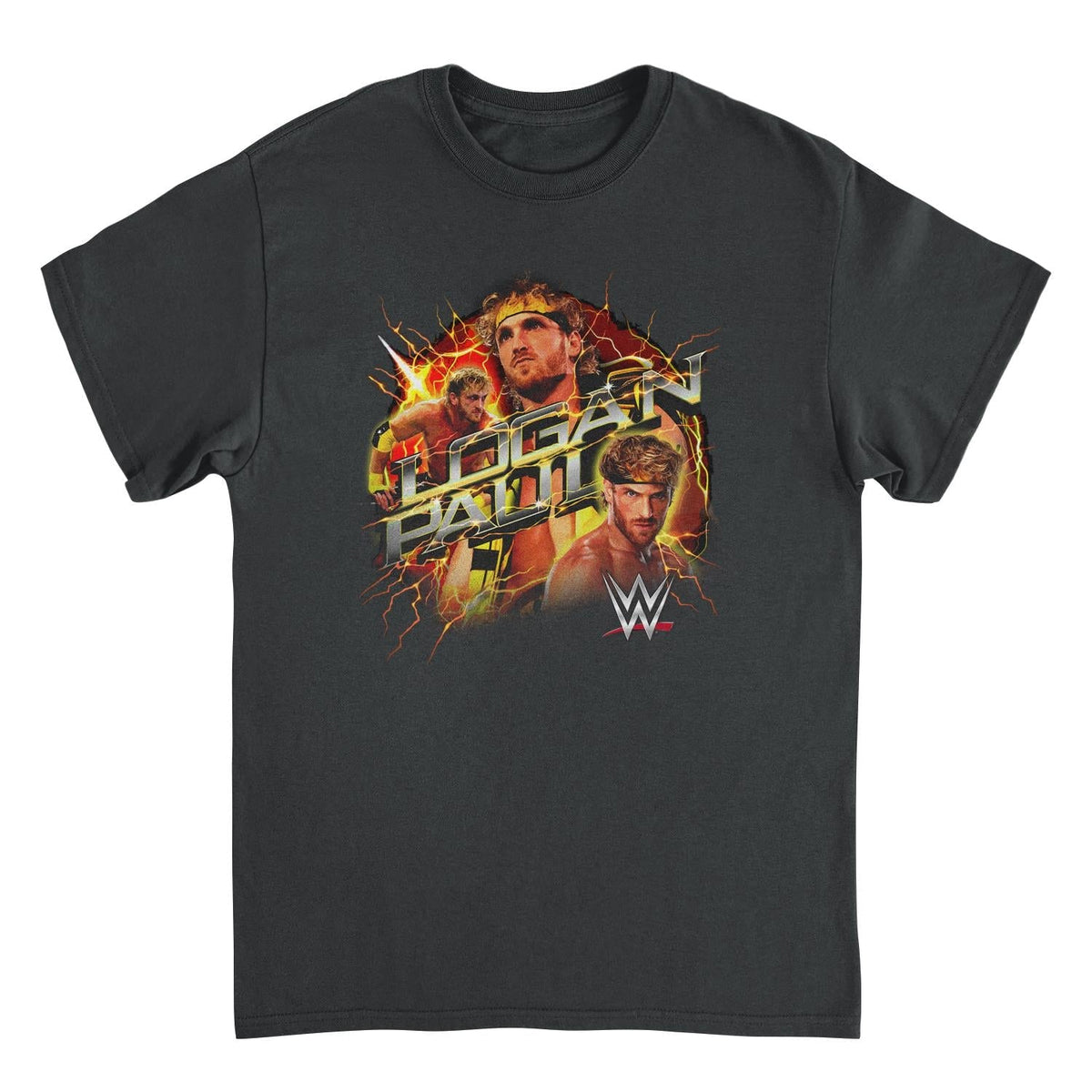WWE Light it Up Black T-Shirt 1