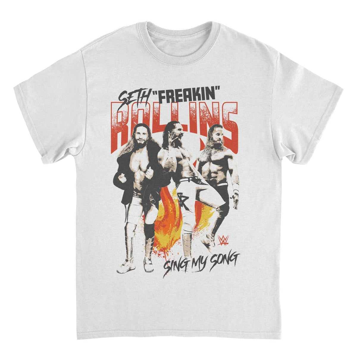 WWE Burn it Down Seth White T-Shirt 1