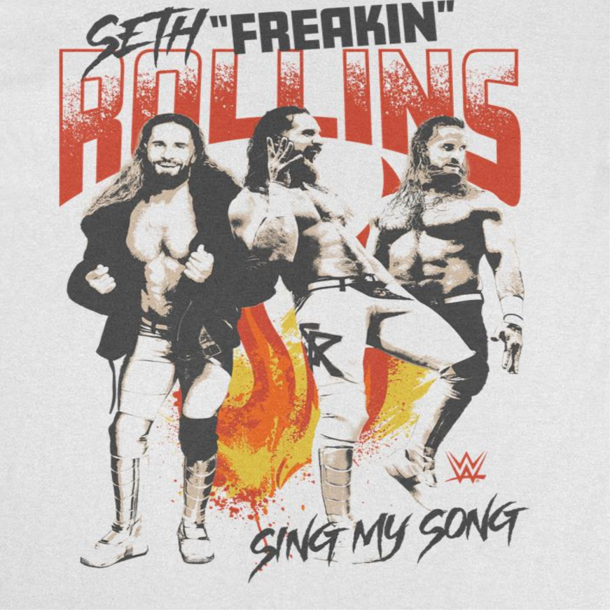 WWE Burn it Down Seth White T-Shirt 2