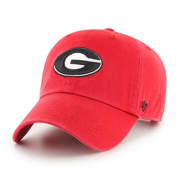 Georgia Bulldogs - Red Clean Up Hat, 47 Brand 1