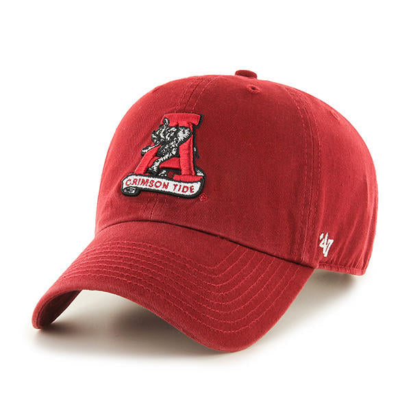 Alabama Crimson Tide - Clean Up Hat, 47 Brand