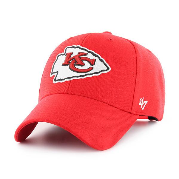 Kansas City Chiefs - Torch Red MVP Adjustable Hat, 47 Brand