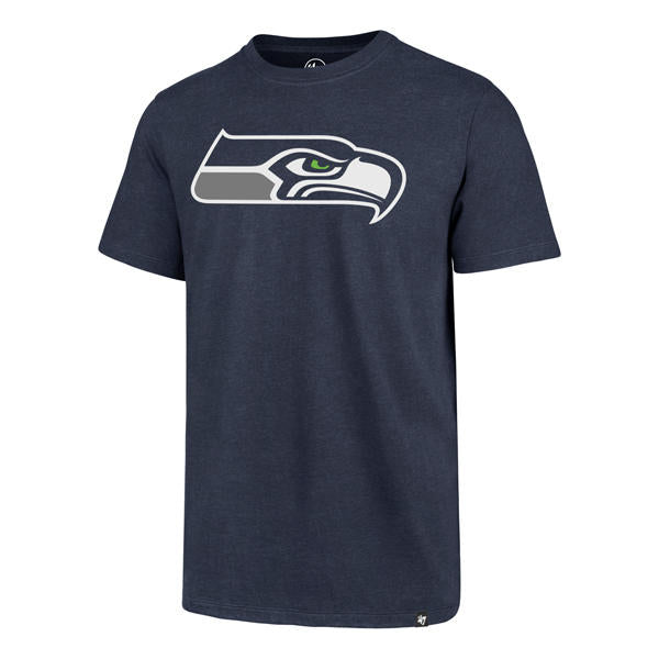 Seattle Seahawks - NFL Primary Logo Legend Navy T-Shirt