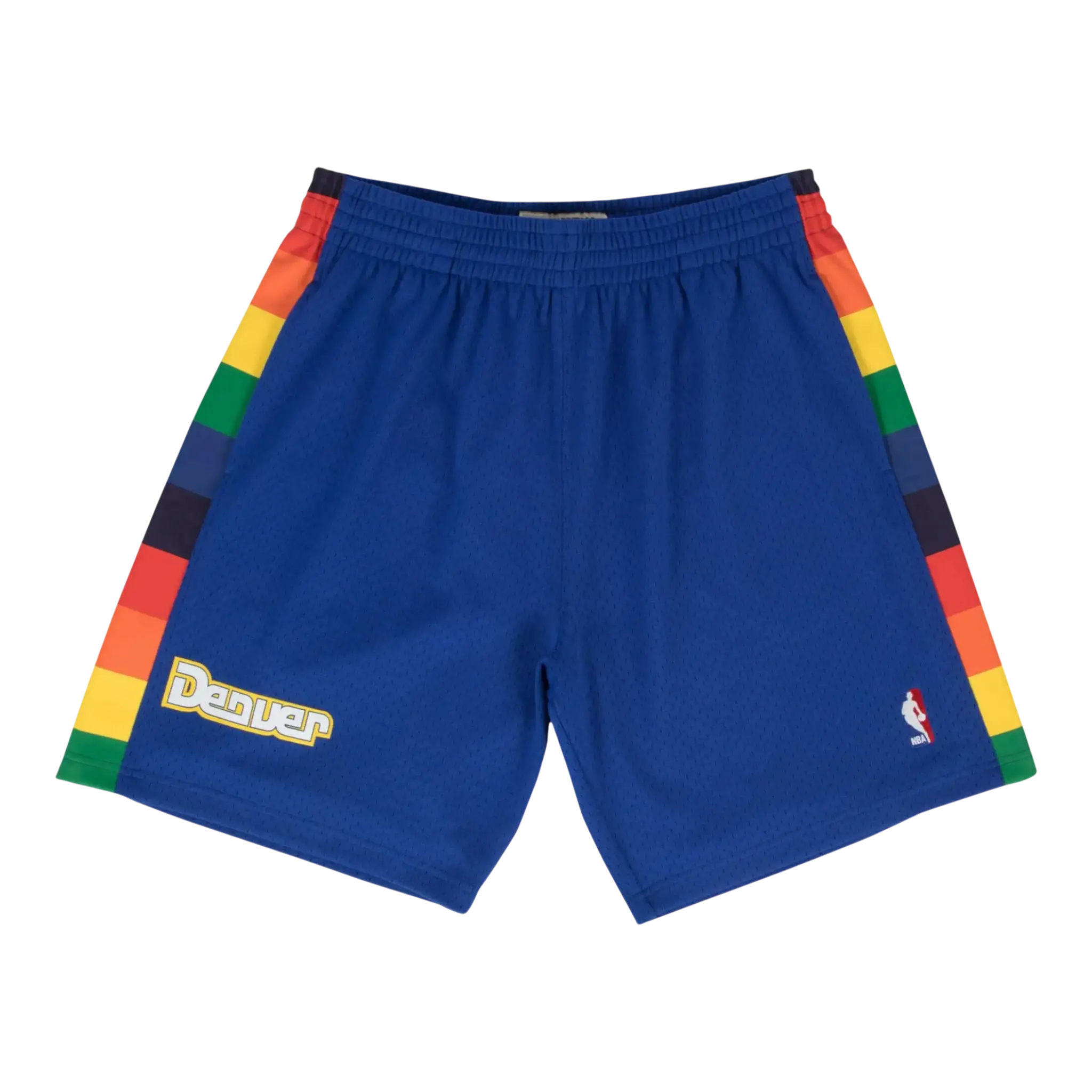 Mitchell & Ness NBA Swingman Denver Nuggets Road 1991-92 Men Shorts Navy/Multicolor 1