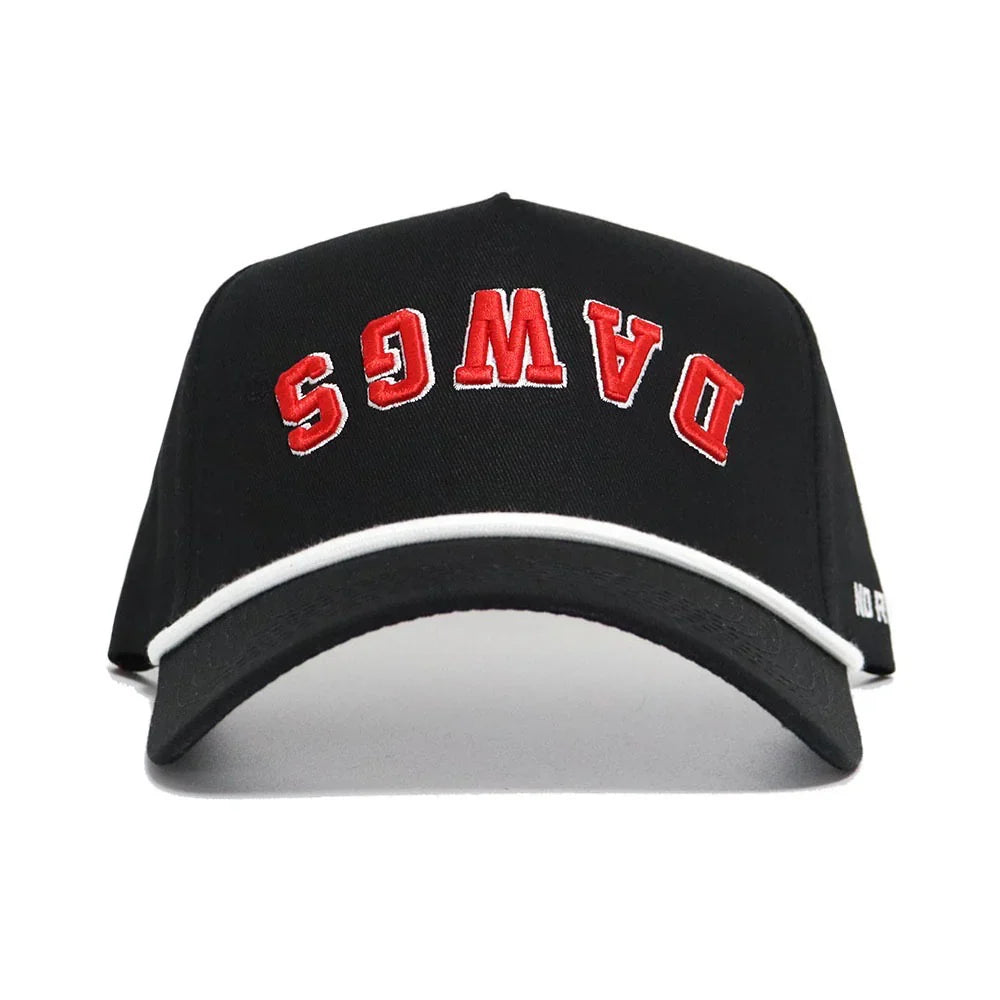No Rivals Georgia Bulldogs - Black Upside Down DAWGS Hat 1