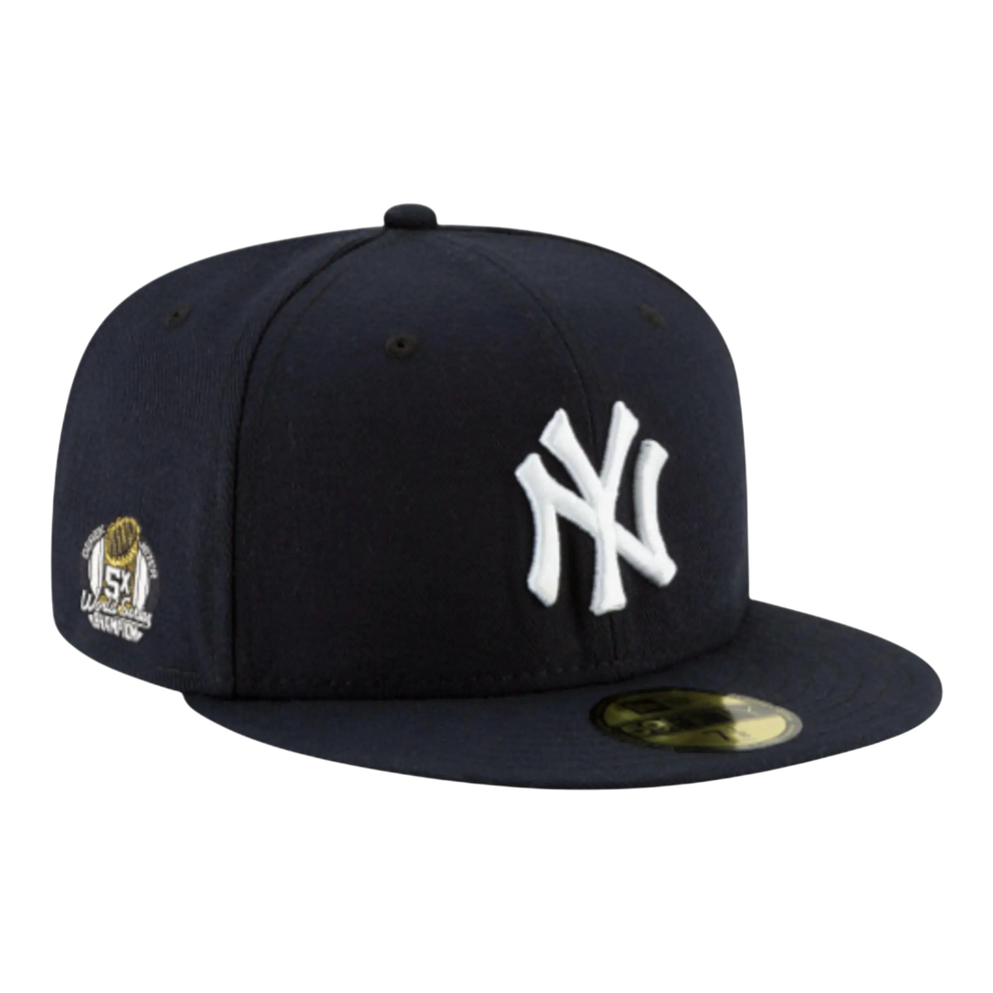 New Era 59Fifty New York Yankees Derek Jeter 5X World Series Champion Fitted Hat Navy 1