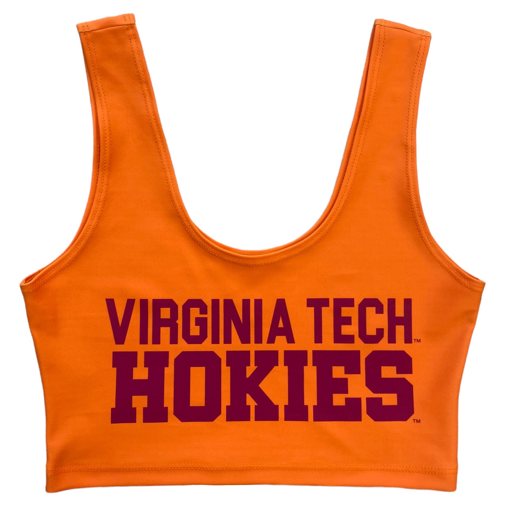Virginia Tech Orange Crop Tank Top | lojobands