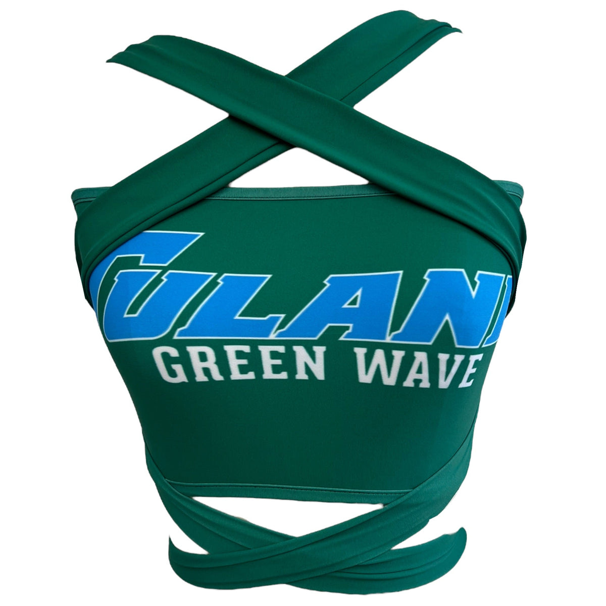 Tulane Green Multi Way Bandeau Top | lojobands 6