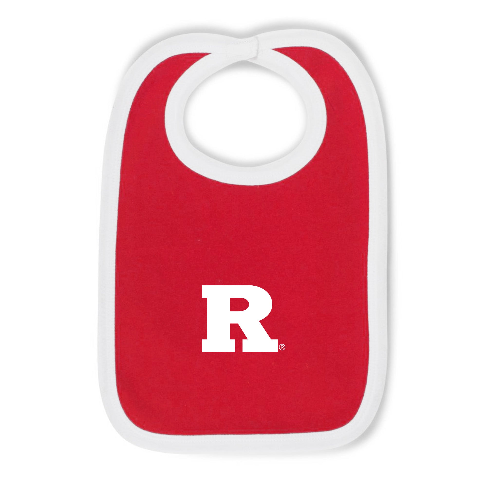 Rutgers Knit Bib | Two Feet Ahead
