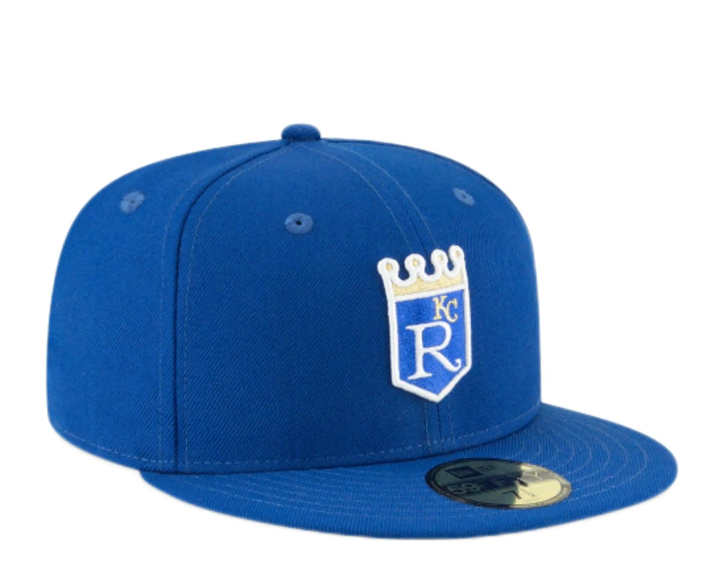 ew Era 59Fifty Kansas City Royals 1971 Cooperstown Men Fitted Hat Royal Blue 3