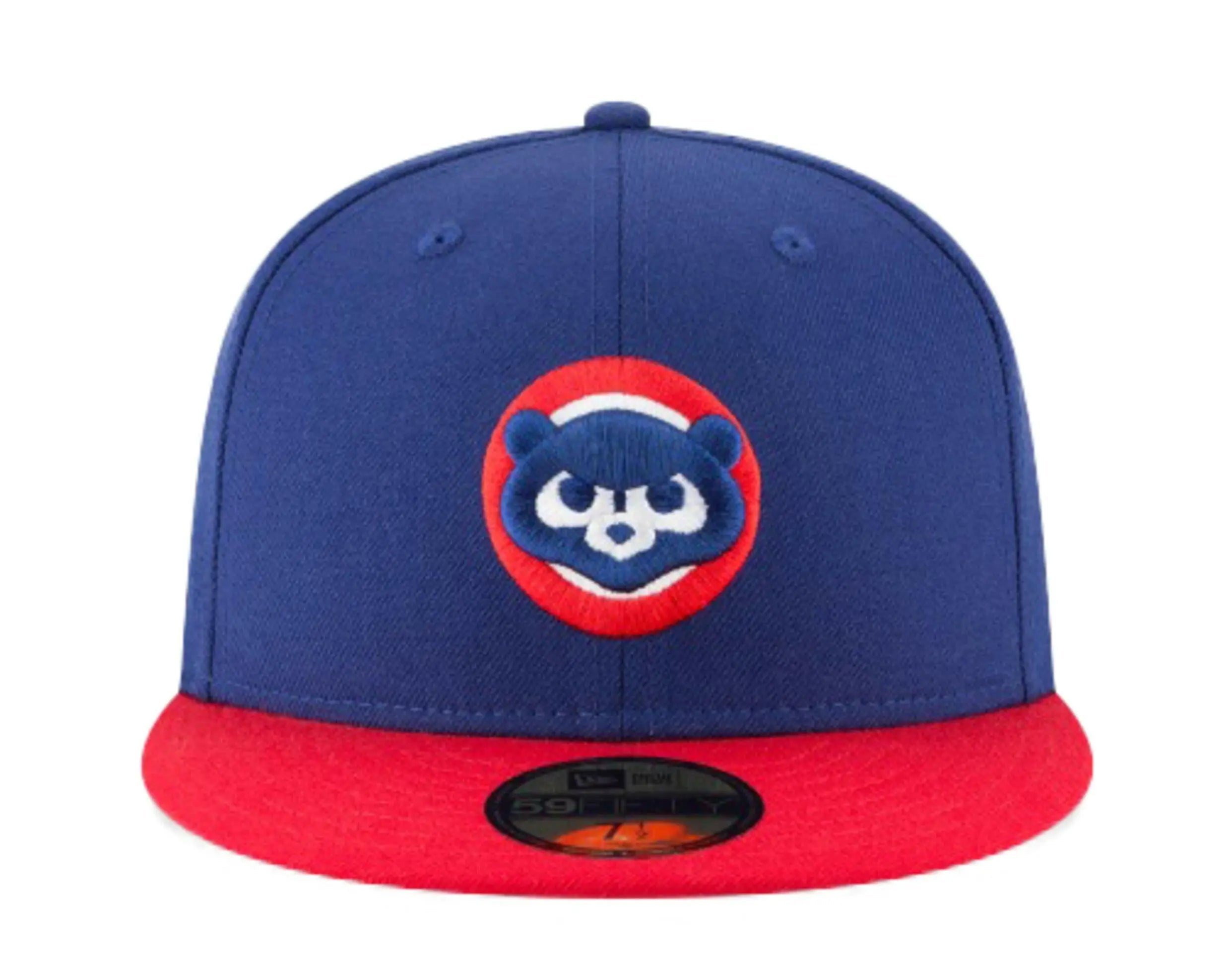 New Era 59Fifty Chicago Cubs 1979 Cooperstown Men Fitted Hat Royal Blue/Red 2