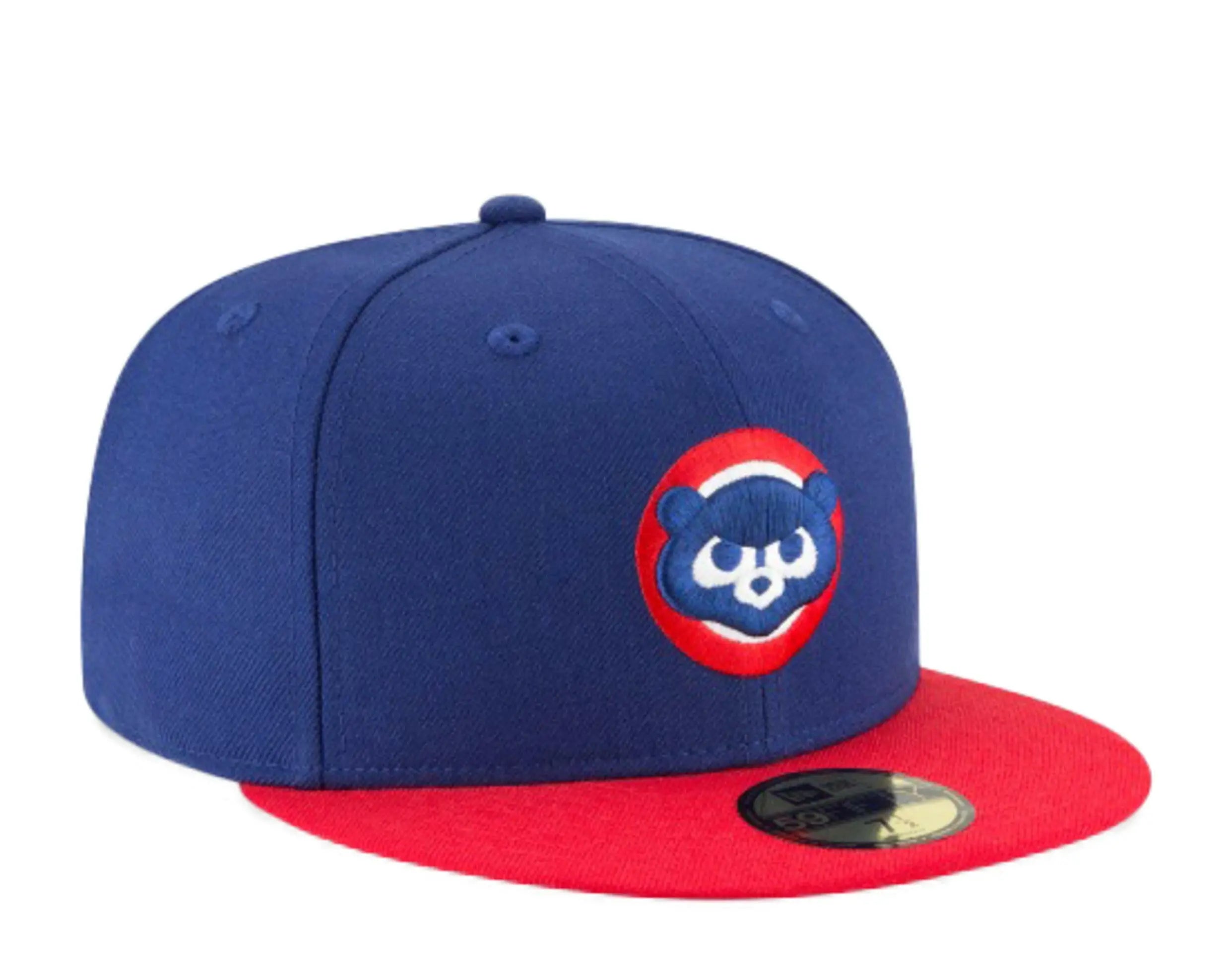 New Era 59Fifty Chicago Cubs 1979 Cooperstown Men Fitted Hat Royal Blue/Red 3
