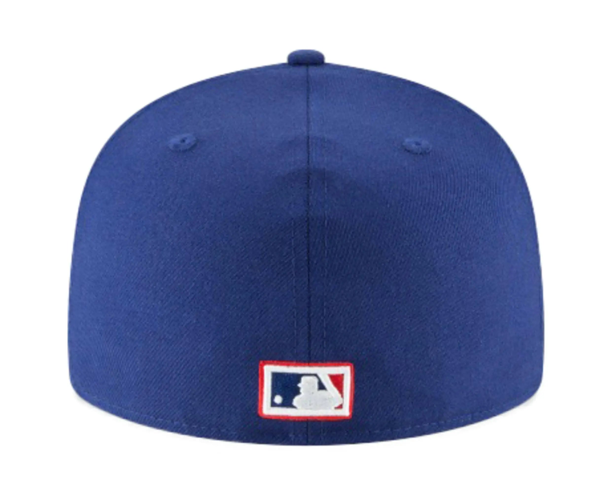 New Era 59Fifty Chicago Cubs 1979 Cooperstown Men Fitted Hat Royal Blue/Red 6